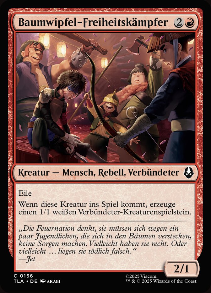 Baumwipfel-Freiheitskämpfer