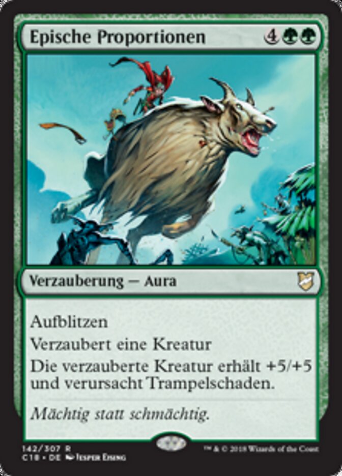 Epische Proportionen