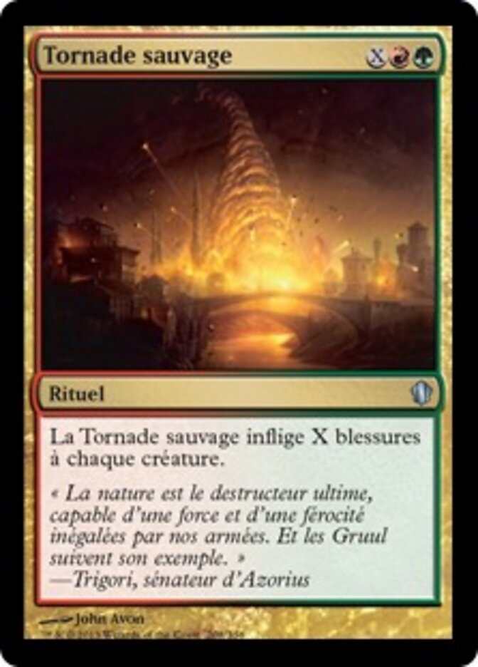 Tornade sauvage