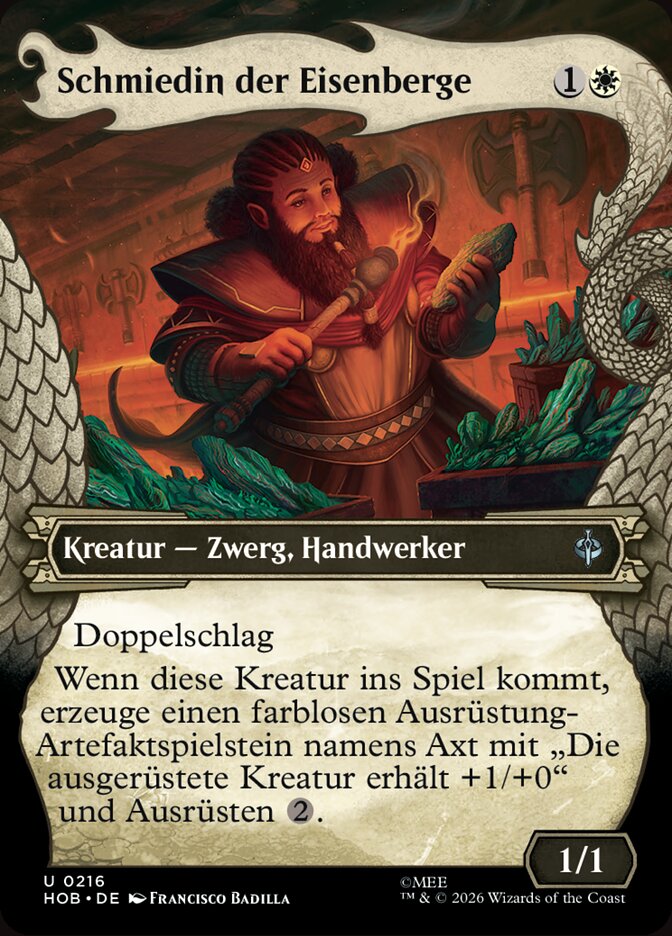Schmiedin der Eisenberge