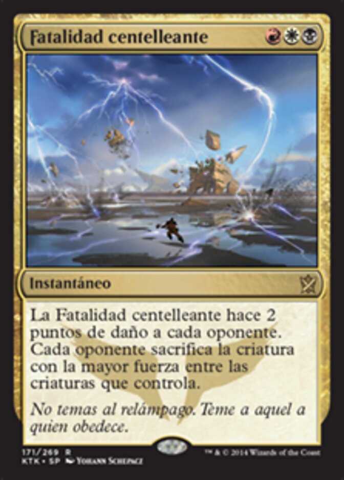 Fatalidad centelleante