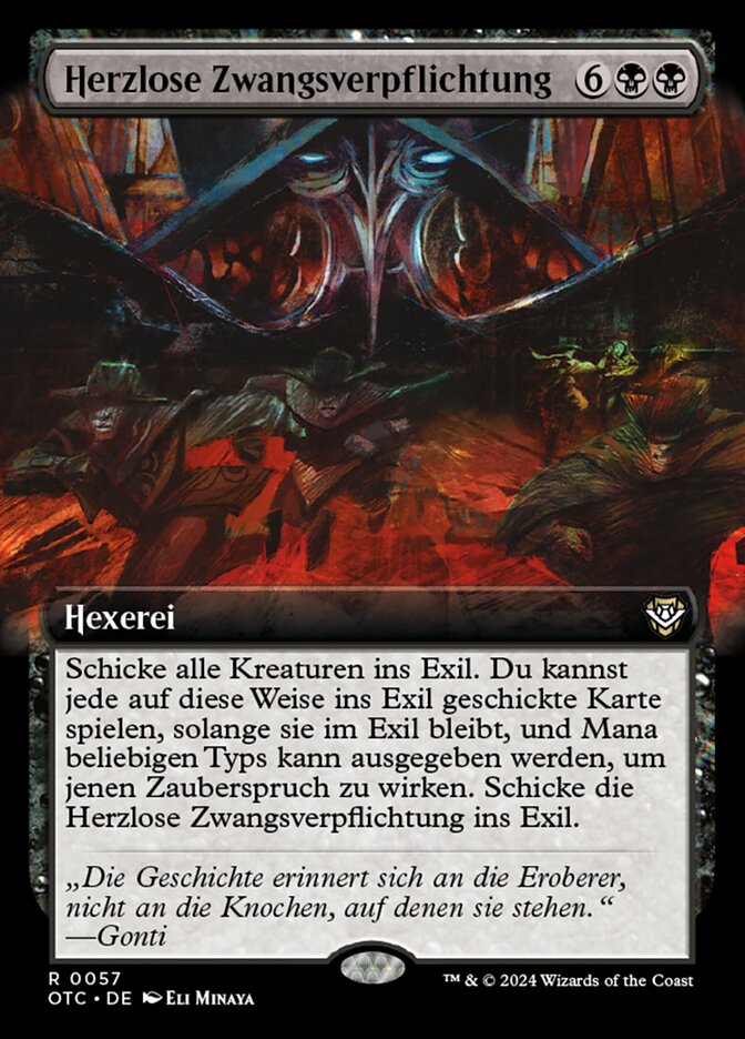 Herzlose Zwangsverpflichtung