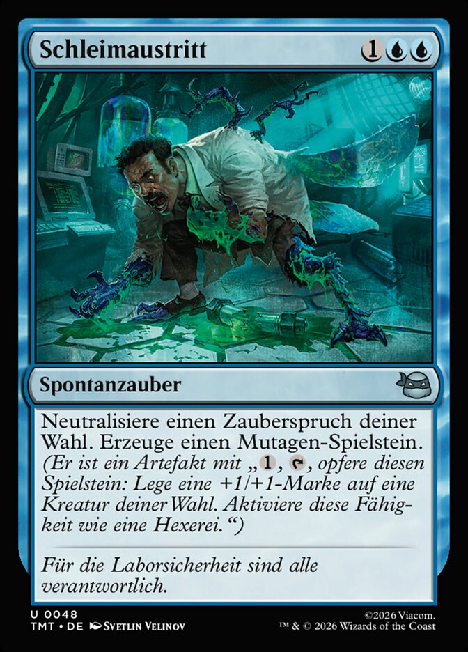 Schleimaustritt