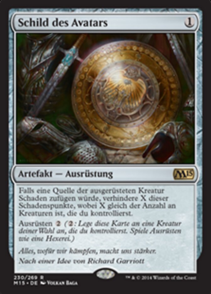 Schild des Avatars