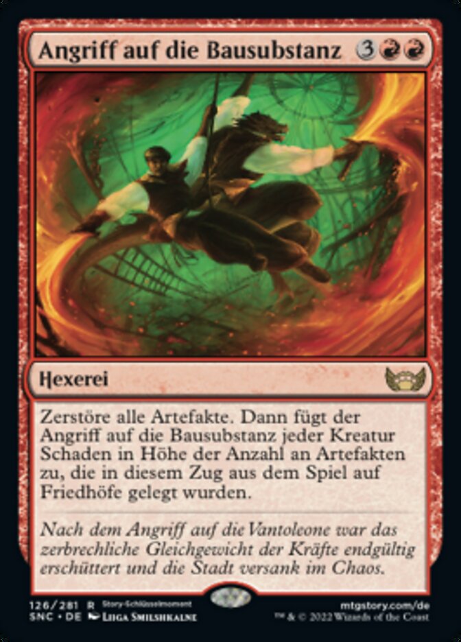 Angriff auf die Bausubstanz