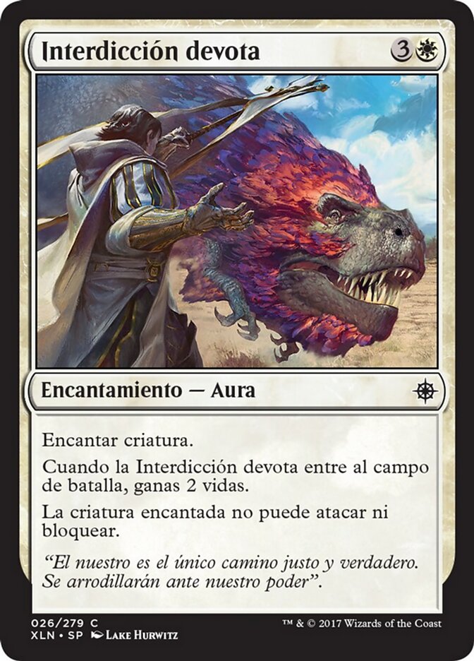 Interdicción devota