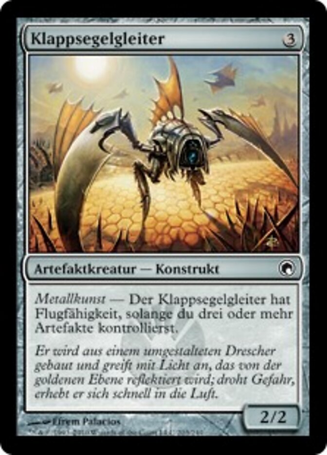 Klappsegelgleiter