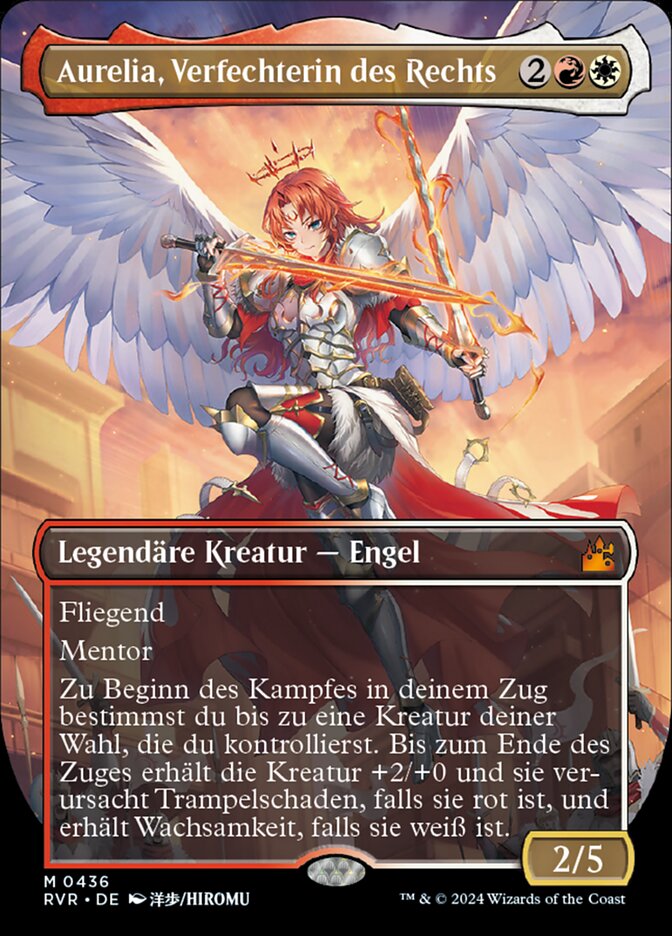 Aurelia, Verfechterin des Rechts
