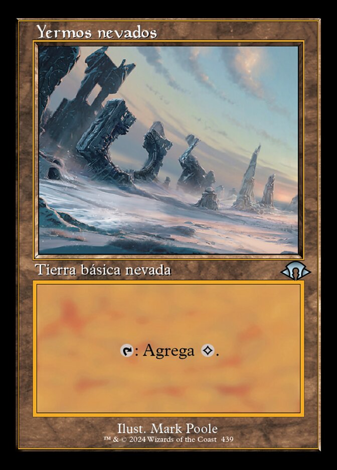 Yermos nevados