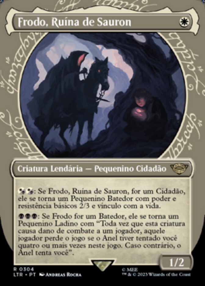 Frodo, Ruína de Sauron