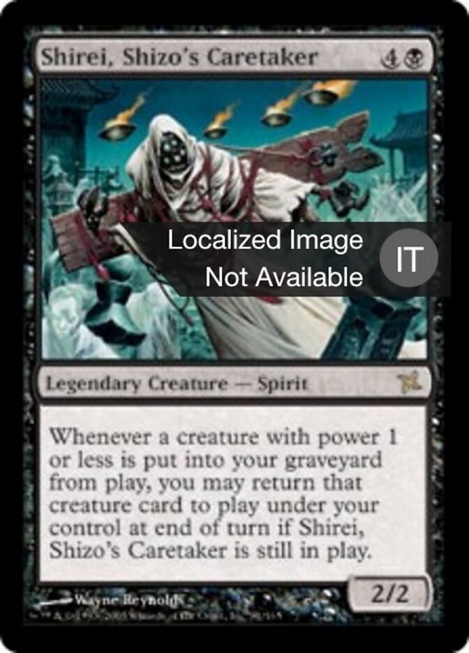 Shirei, Custode di Shizo