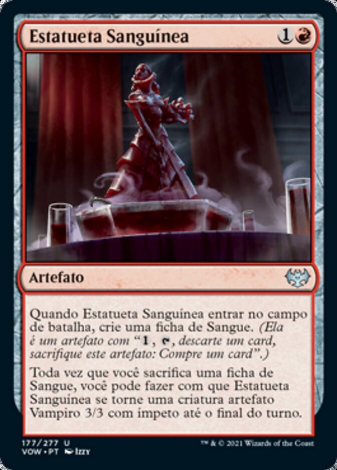 Estatueta Sanguínea