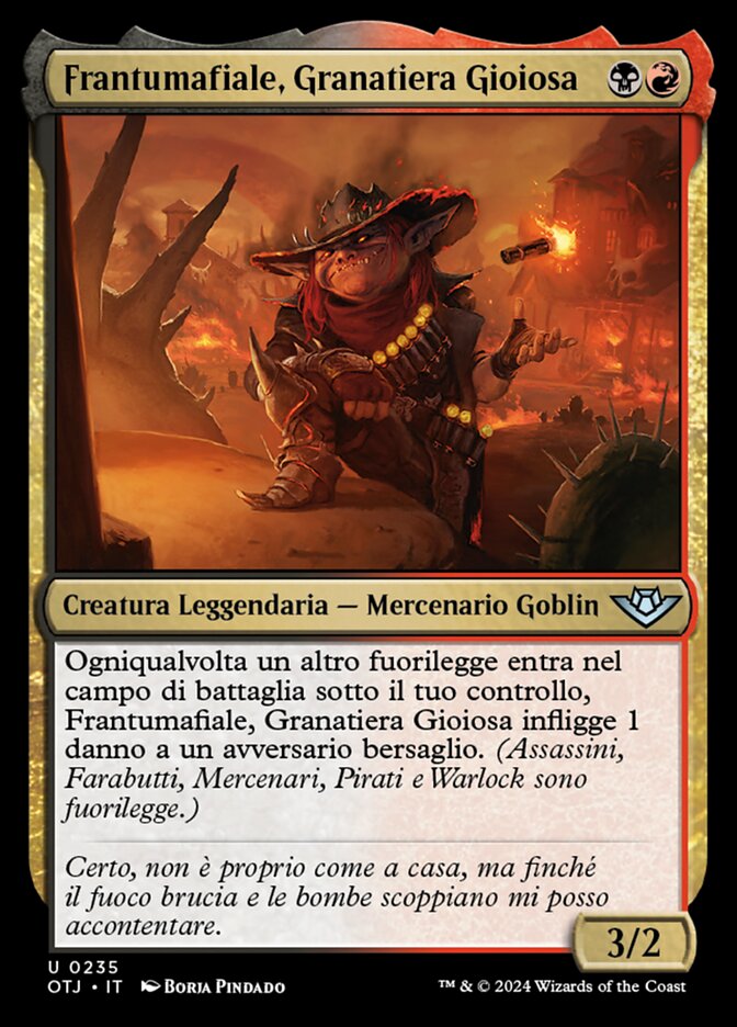 Frantumafiale, Granatiera Gioiosa