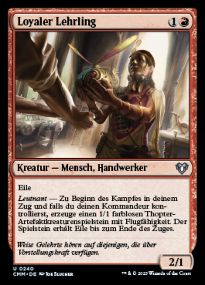 Loyaler Lehrling