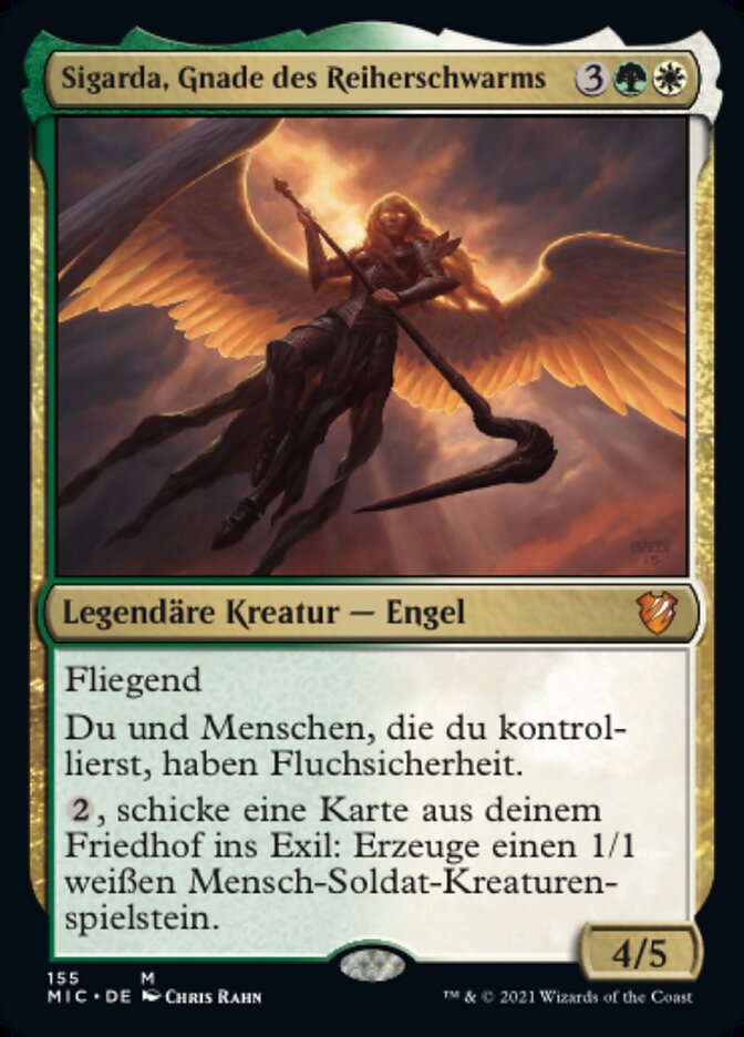 Sigarda, Gnade des Reiherschwarms