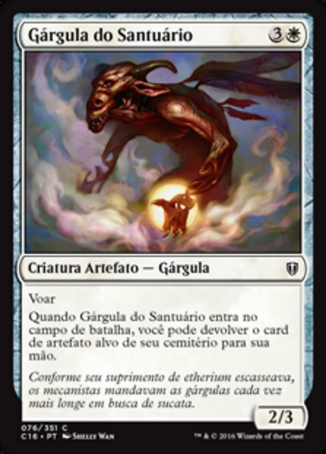 Gárgula do Santuário