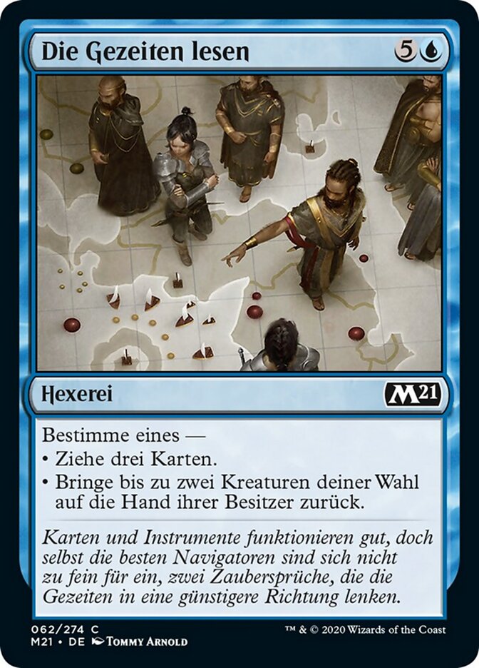 Die Gezeiten lesen