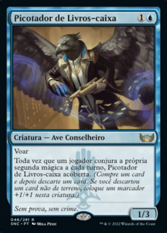 Picotador de Livros-caixa