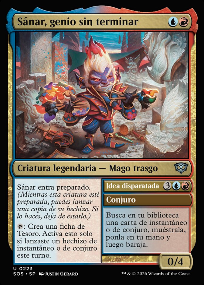 Sanar, Unfinished Genius // Wild Idea