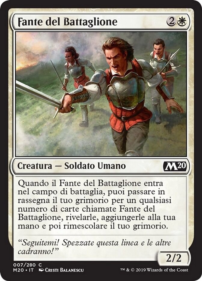 Fante del Battaglione