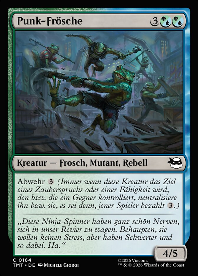 Punk-Frösche