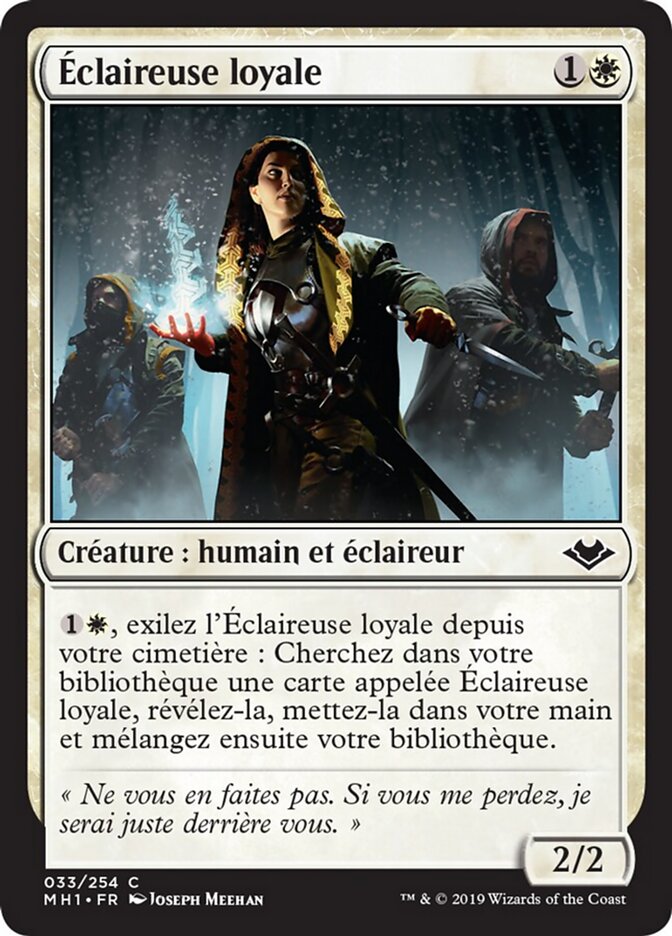 Éclaireuse loyale