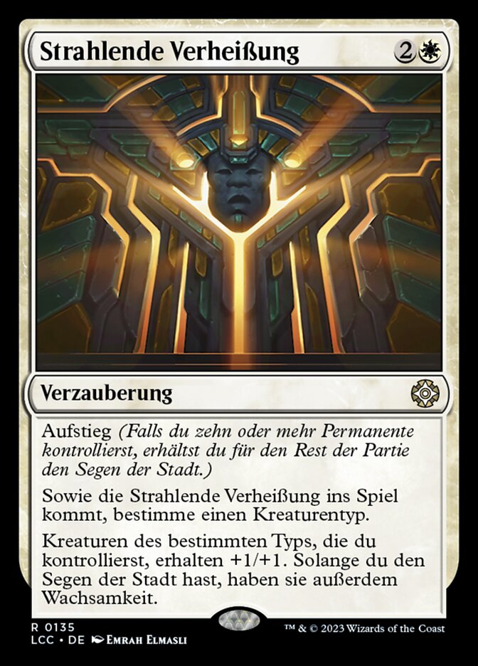 Strahlende Verheißung