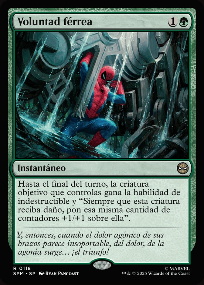 Voluntad férrea