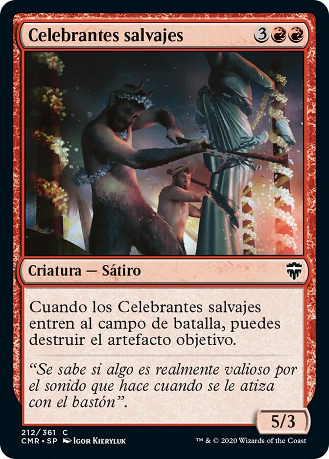 Celebrantes salvajes