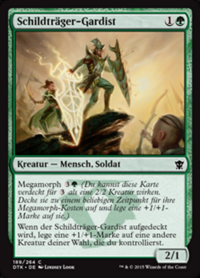 Schildträger-Gardist