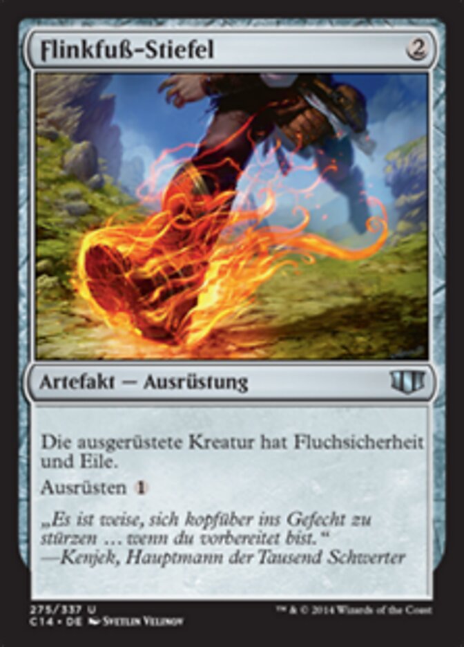 Flinkfuß-Stiefel