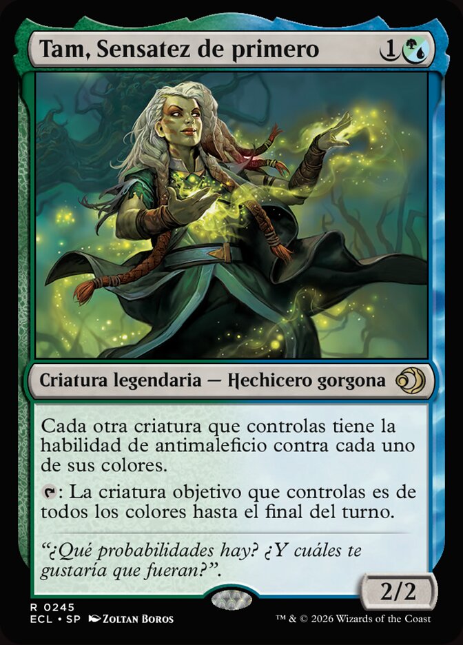 Tam, Sensatez de primero