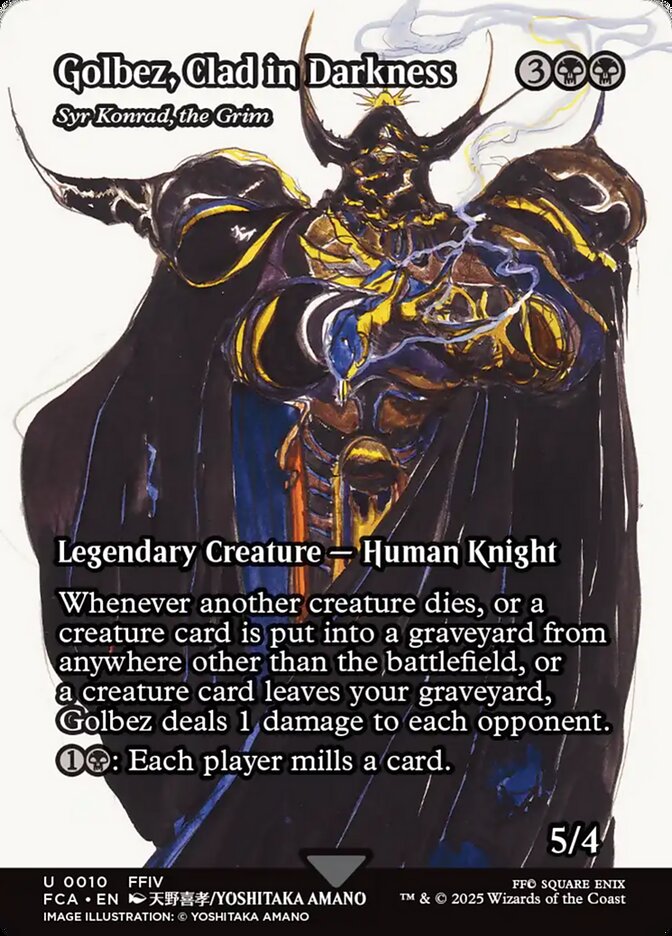 Golbez, Clad In Darkness