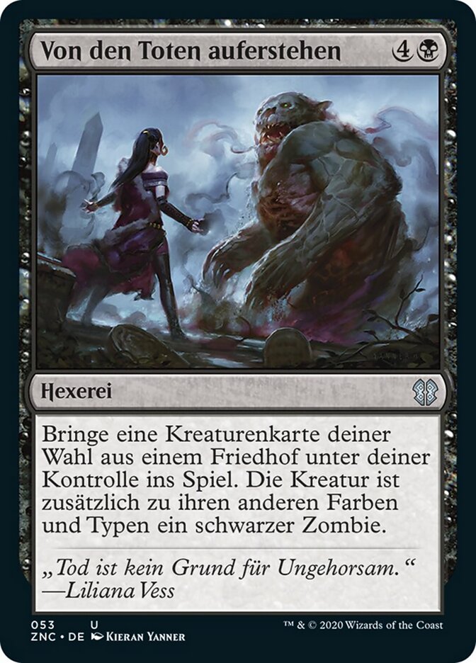 Von den Toten auferstehen