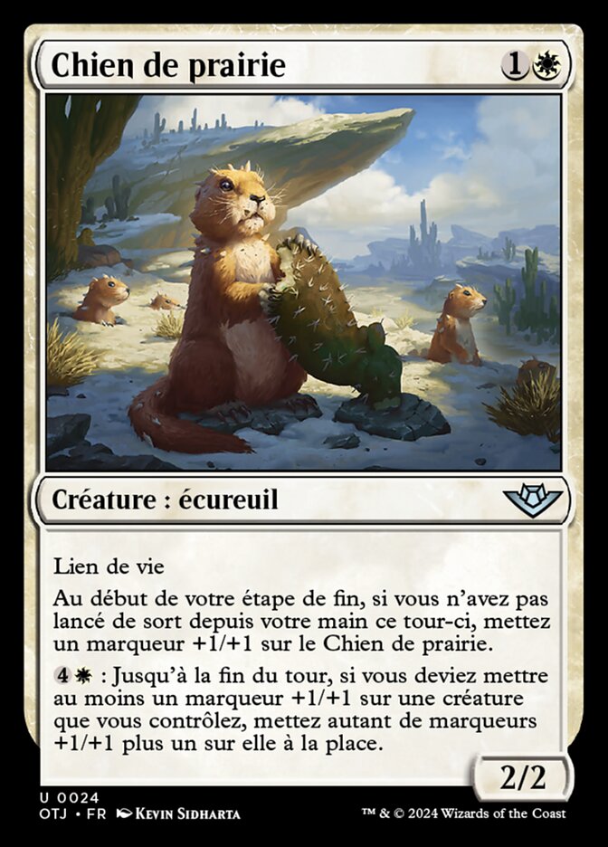 Chien de prairie