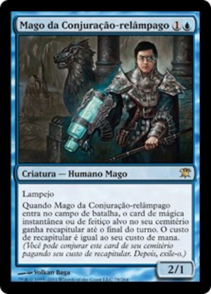 Mago da Conjuração-relâmpago