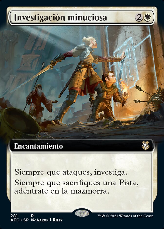 Investigación minuciosa