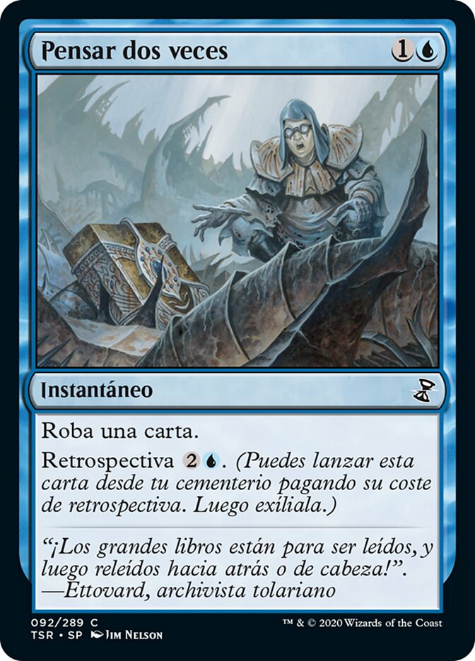 Pensar dos veces