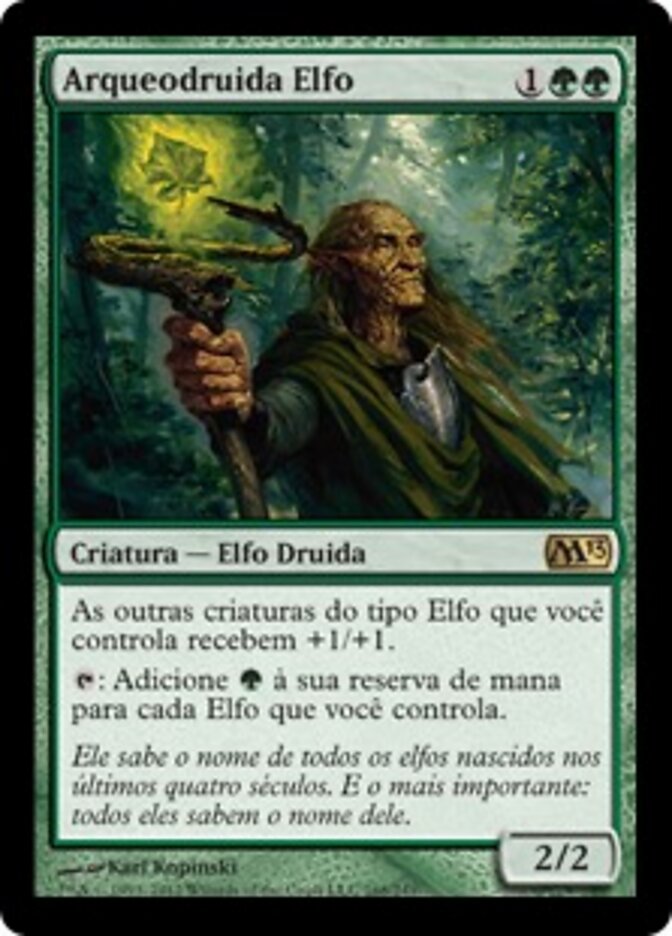 Arqueodruida Elfo