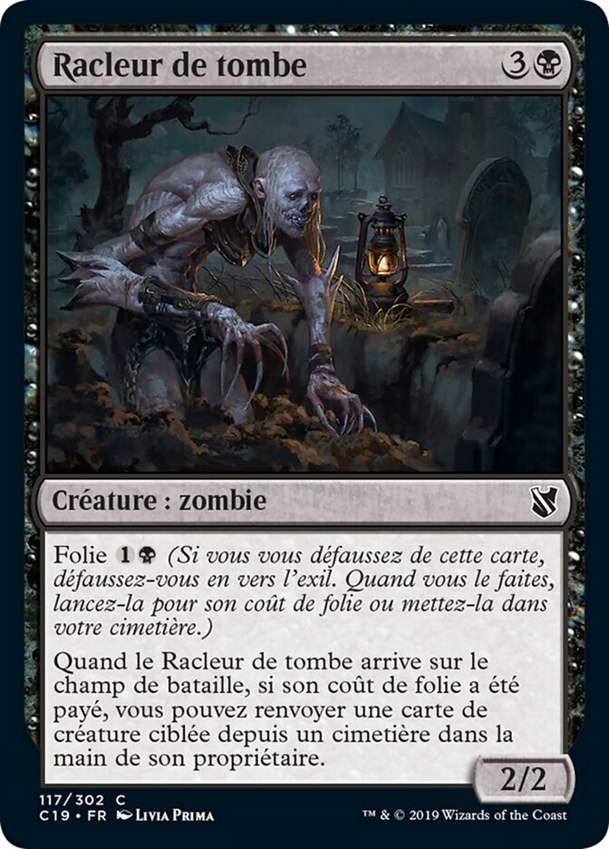 Racleur de tombe
