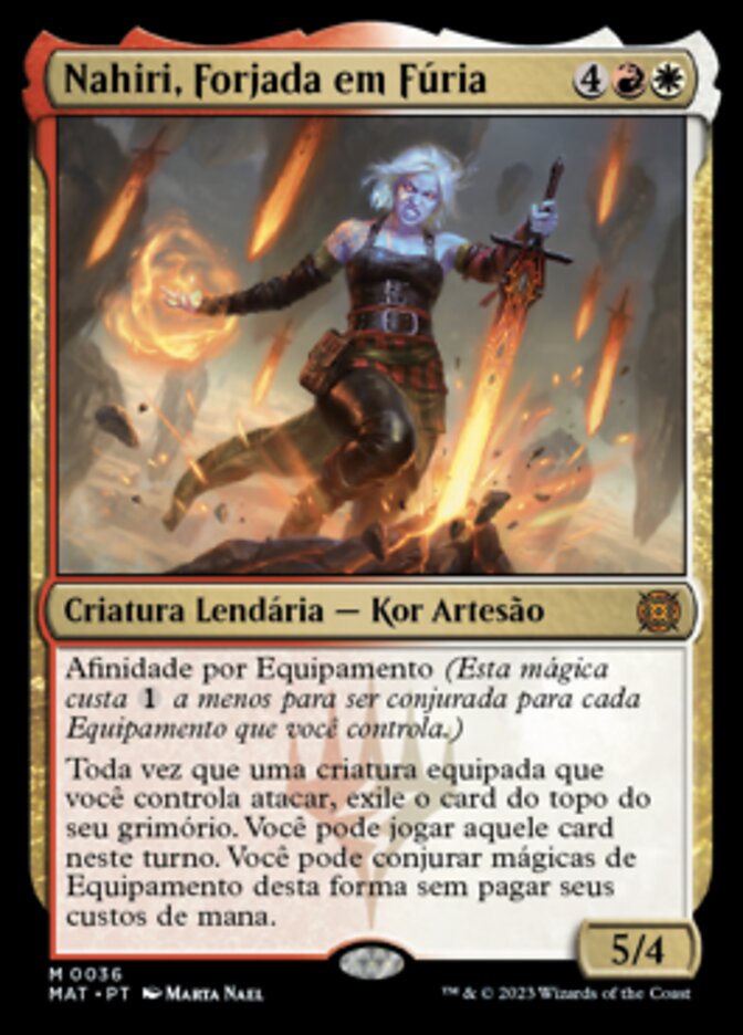 Nahiri, Forjada em Fúria