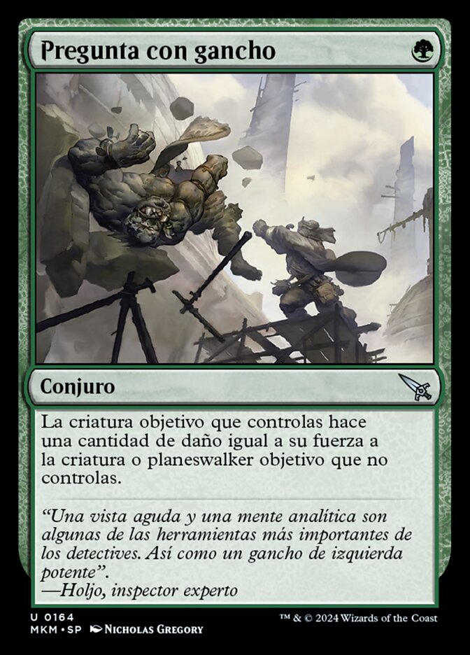 Pregunta con gancho