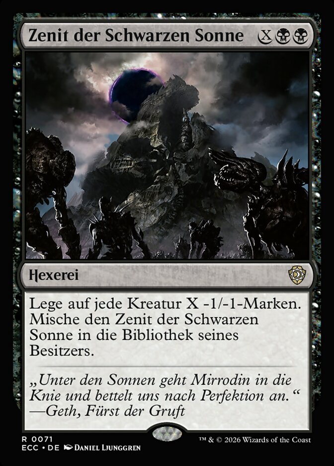 Zenit der Schwarzen Sonne