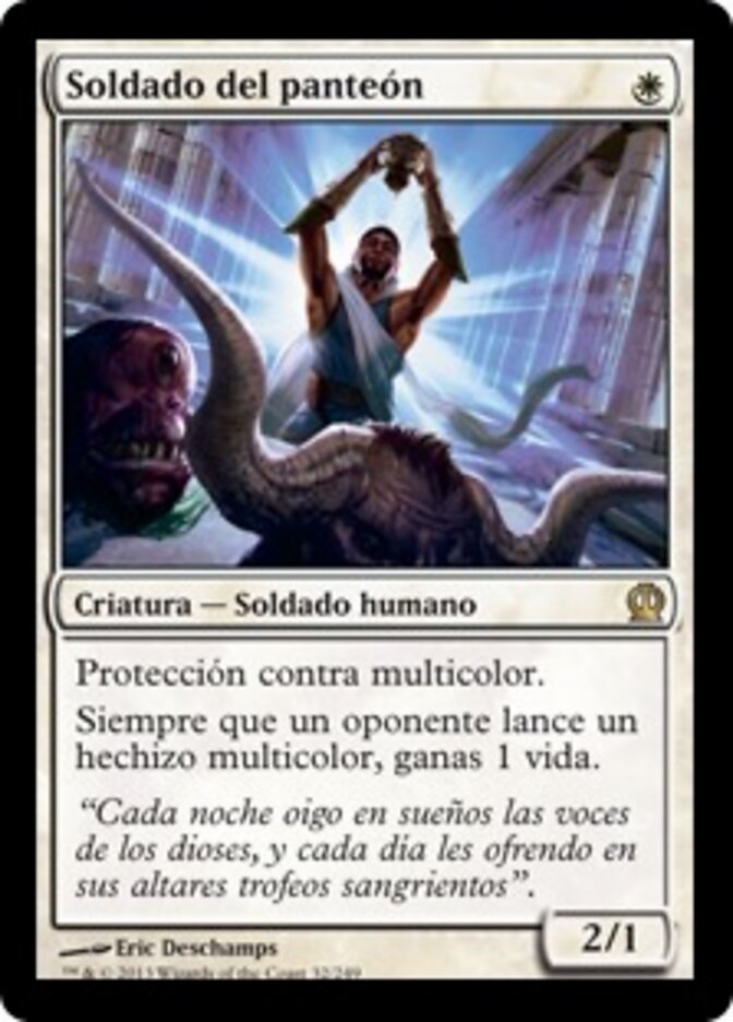Soldado del panteón