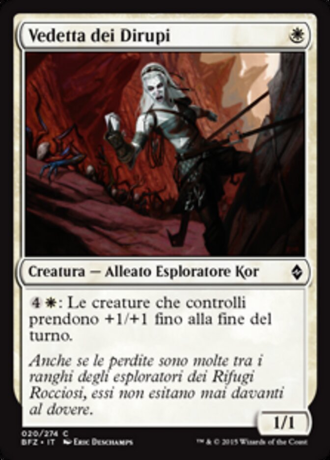 Vedetta dei Dirupi