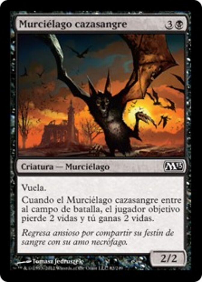 Murciélago cazasangre