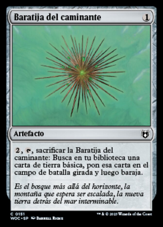 Baratija del caminante