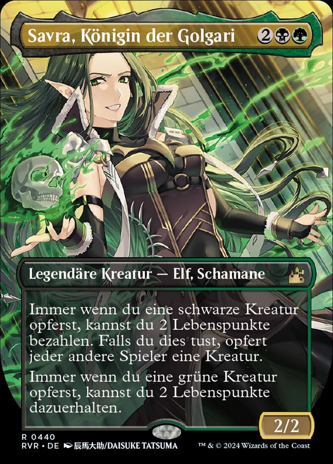 Savra, Königin der Golgari