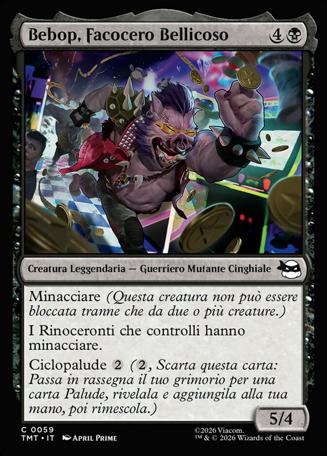 Bebop, Facocero Bellicoso