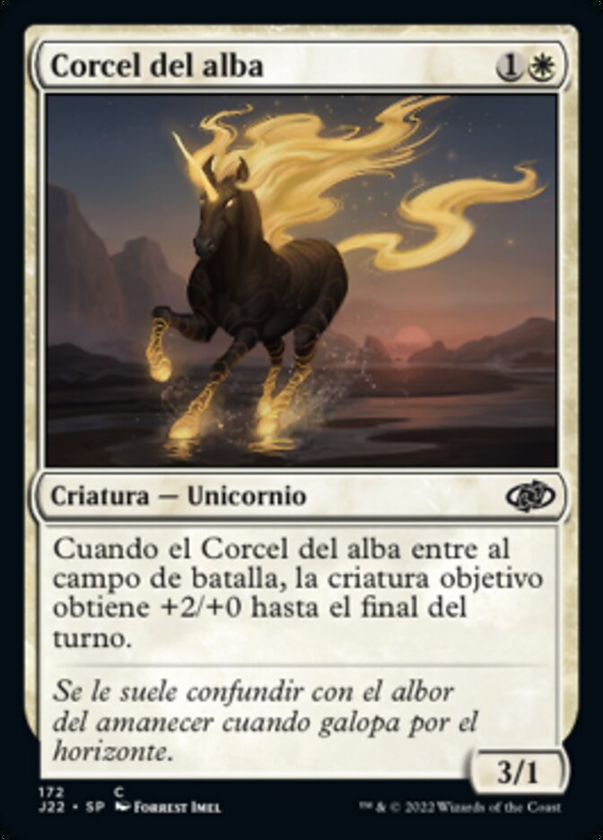 Corcel del alba